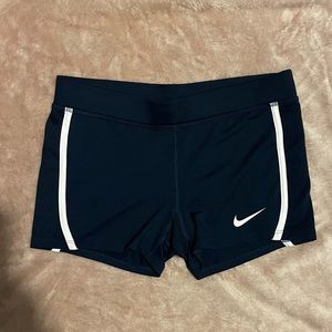 Navy Blue Nike running shorts